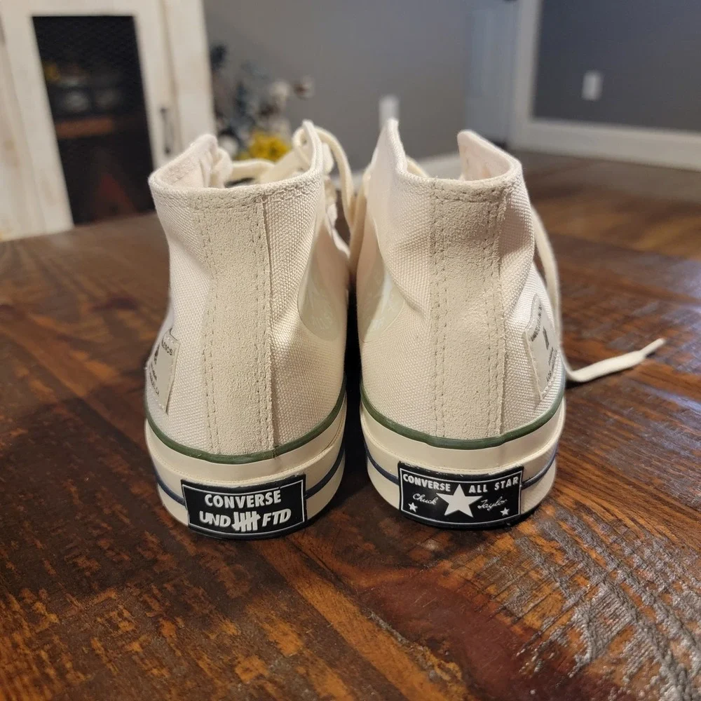 Converse Undefeated x Chuck 70 Mid Parchment Chive - A00670C Mens 5.5 Womens 7.5